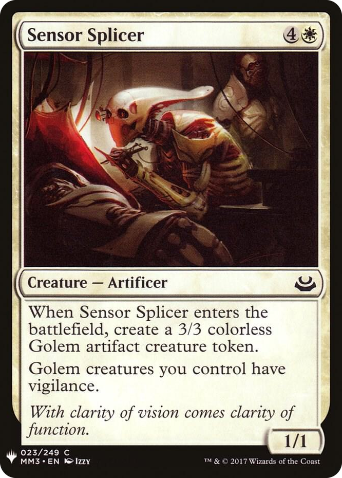 Sensor Splicer #23 C - The List Reprints Pokemon card