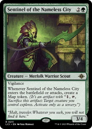 0211 Sentinel of the Nameless City R Promo Pack: The Lost Caverns of Ixalan