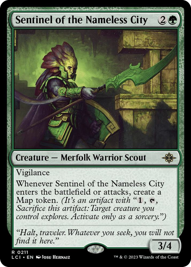 0211 Sentinel of the Nameless City R The Lost Caverns of Ixalan