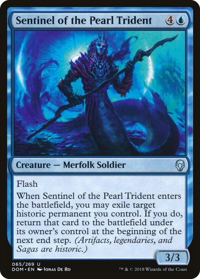 0065 Sentinel of the Pearl Trident U Dominaria