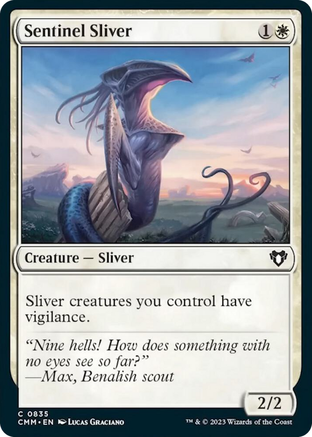 0835 Sentinel Sliver C Commander Masters