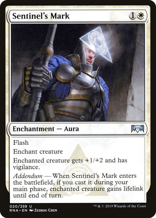 0020 Sentinel's Mark U Ravnica Allegiance