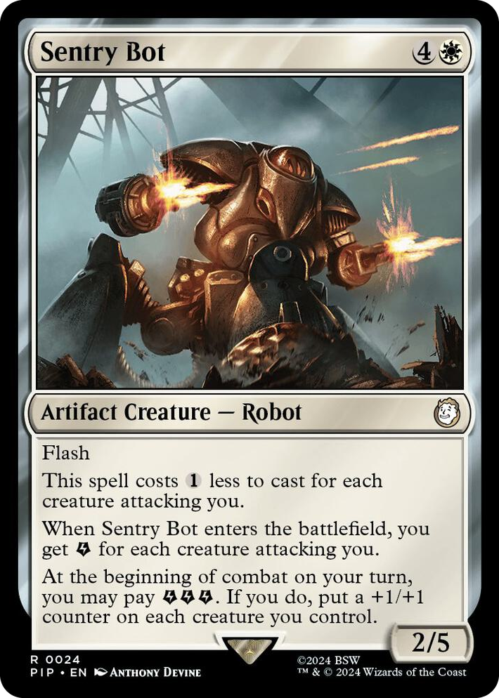 0024 Sentry Bot R Universes Beyond: Fallout