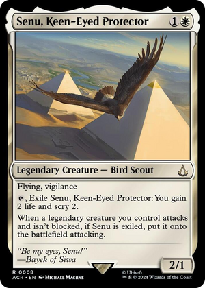 0008 Senu, Keen-Eyed Protector R Universes Beyond: Assassin's Creed