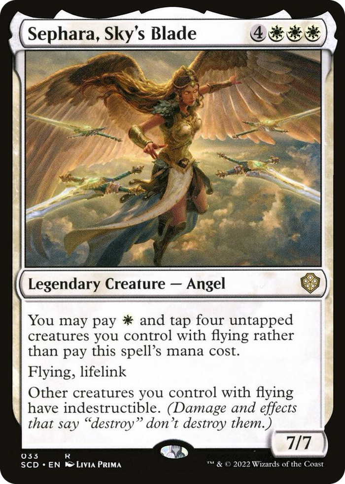 Sephara, Sky's Blade #33 R - Starter Commander Decks Pokemon card
