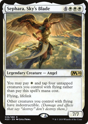 0036 Sephara, Sky's Blade R Core Set 2020