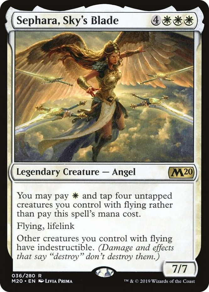 0036 Sephara, Sky's Blade R Core Set 2020