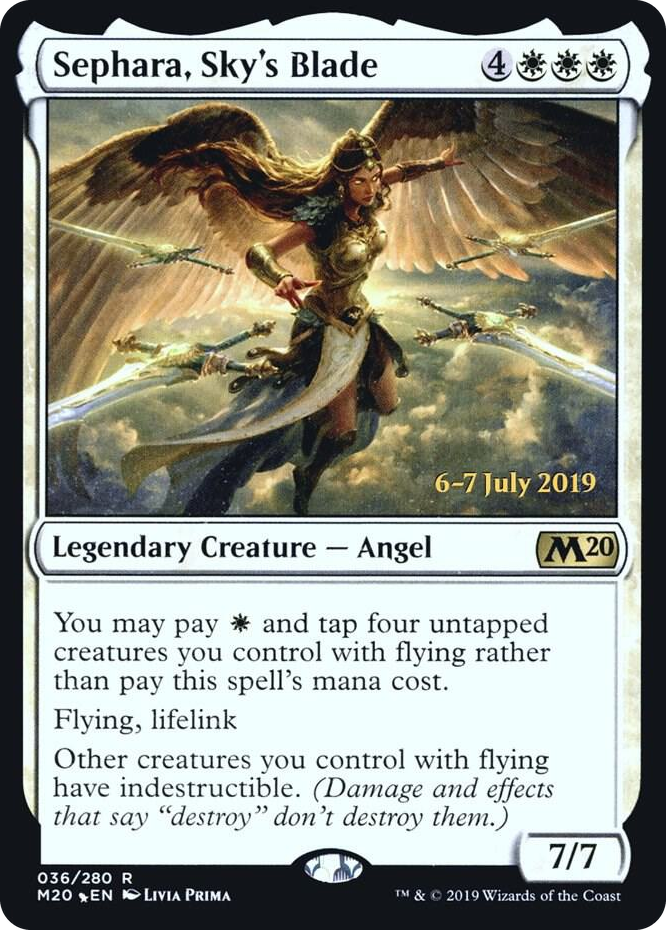 Sephara, Sky's Blade #36 R - Prerelease Cards Pokemon card