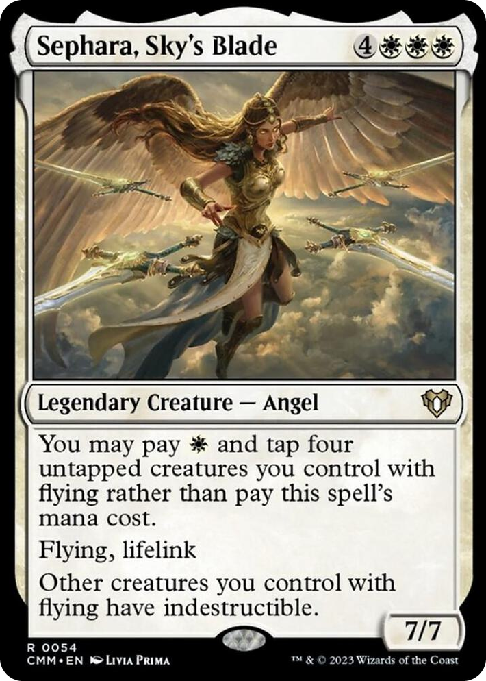 0054 Sephara, Sky's Blade R Commander Masters
