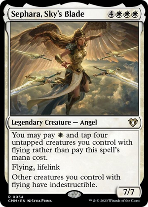 0054 Sephara, Sky's Blade R Commander Masters