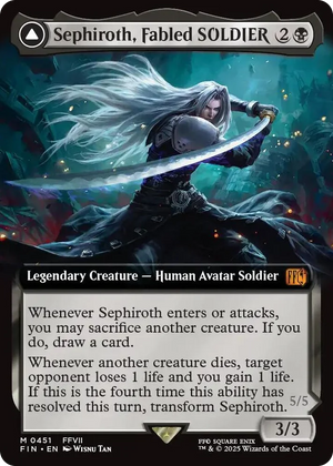 0451 Sephiroth, Fabled SOLDIER (Extended Art) M FINAL FANTASY