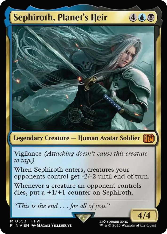 0553 Sephiroth, Planet's Heir M FINAL FANTASY