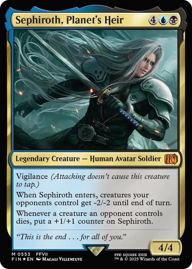 0553 Sephiroth, Planet's Heir M FINAL FANTASY