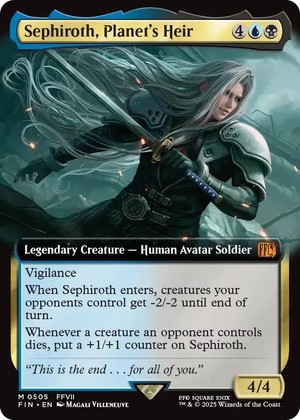 0505 Sephiroth, Planet's Heir (Extended Art) M FINAL FANTASY