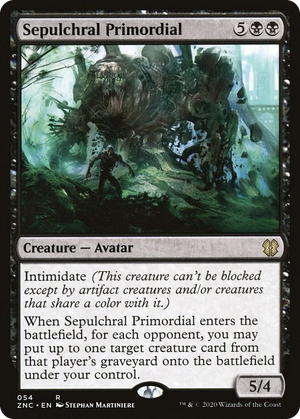 0054 Sepulchral Primordial R Commander: Zendikar Rising