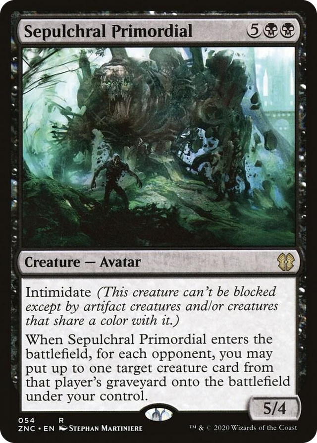 0054 Sepulchral Primordial R Commander: Zendikar Rising
