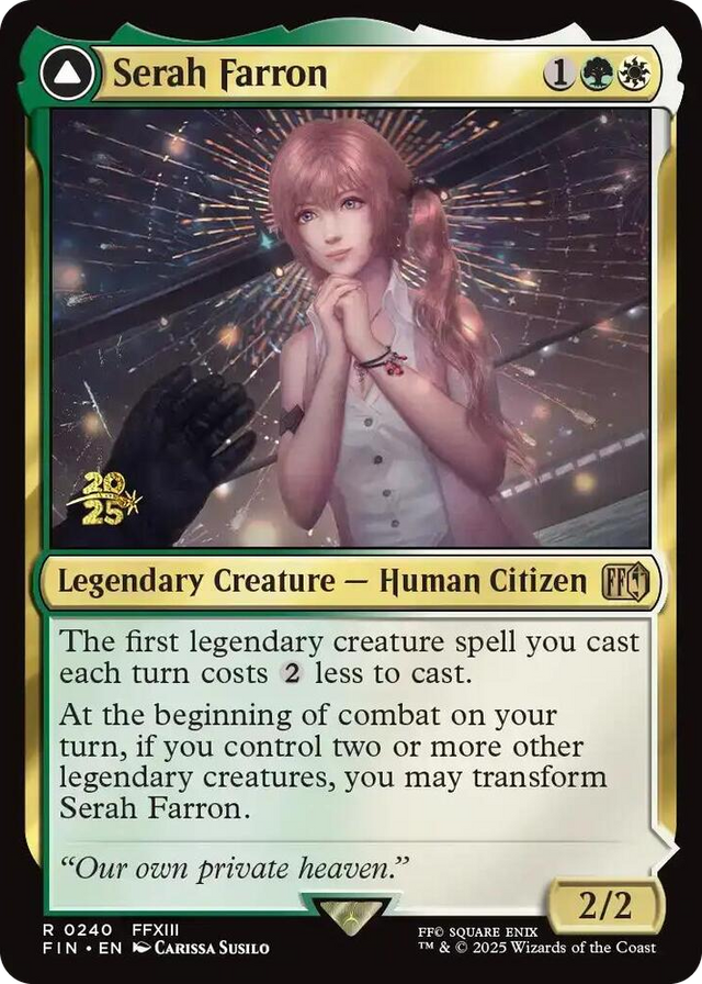 0240 Serah Farron R Prerelease Cards