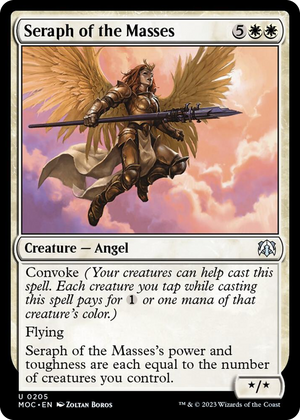 0205 Seraph of the Masses U Commander: March of the Machine