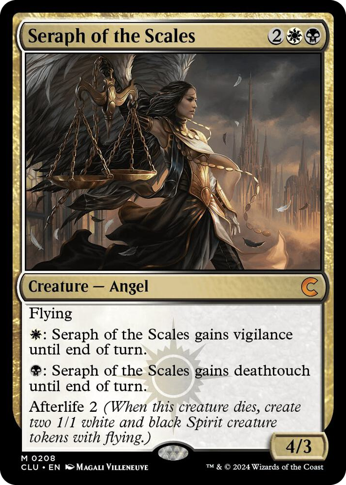 0208 Seraph of the Scales M Ravnica: Clue Edition