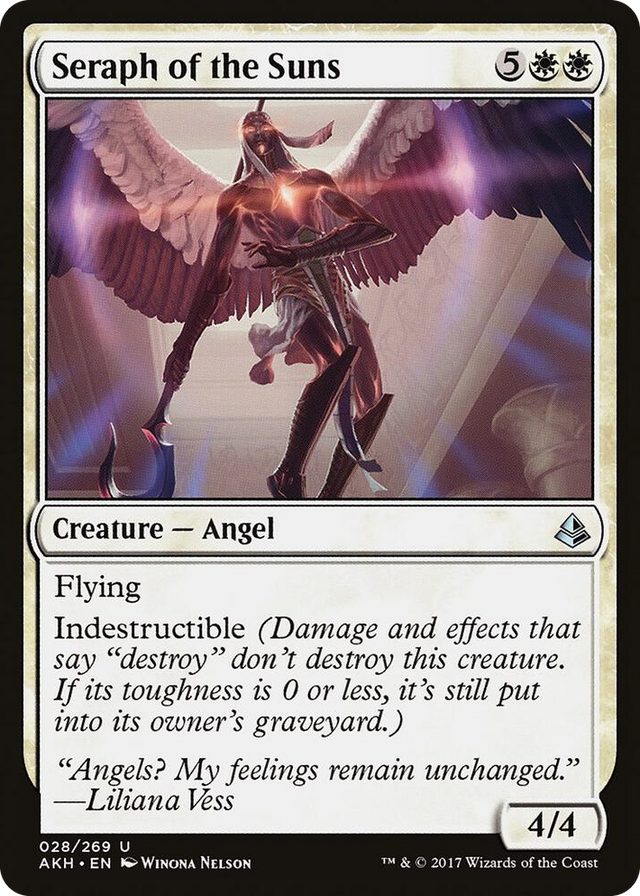 0028 Seraph of the Suns U Amonkhet