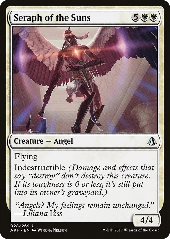 Seraph of the Suns #28 U - Amonkhet Pokemon card