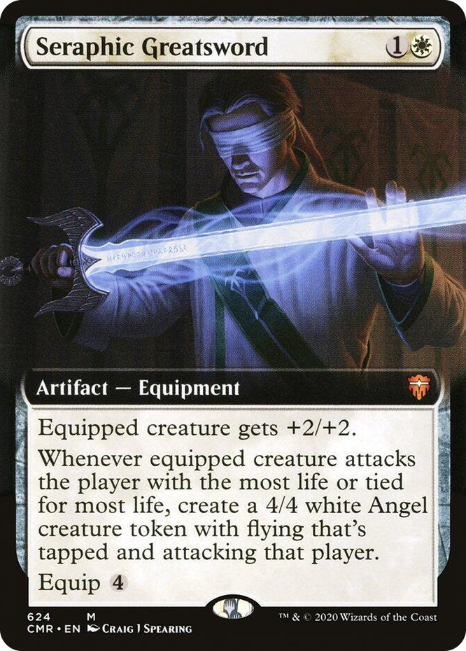0624 Seraphic Greatsword (Extended Art) M Commander Legends