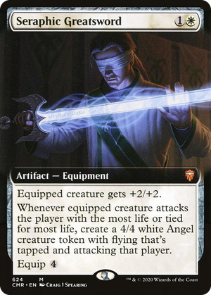 0624 Seraphic Greatsword (Extended Art) M Commander Legends