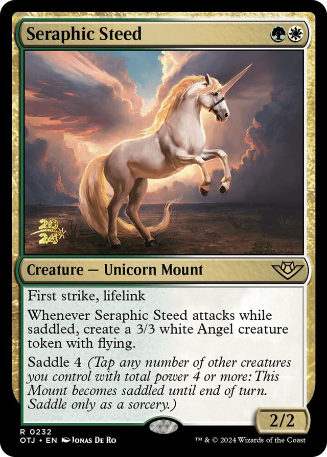 0232 Seraphic Steed R Prerelease Cards