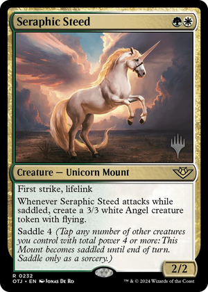 0232 Seraphic Steed R Promo Pack: Outlaws of Thunder Junction