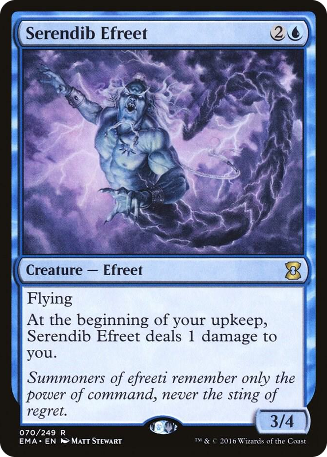Serendib Efreet #70 R - Eternal Masters Pokemon card