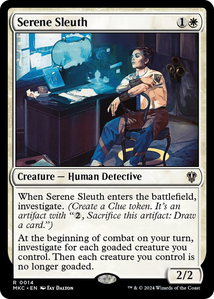 0014 Serene Sleuth R Commander: Murders at Karlov Manor