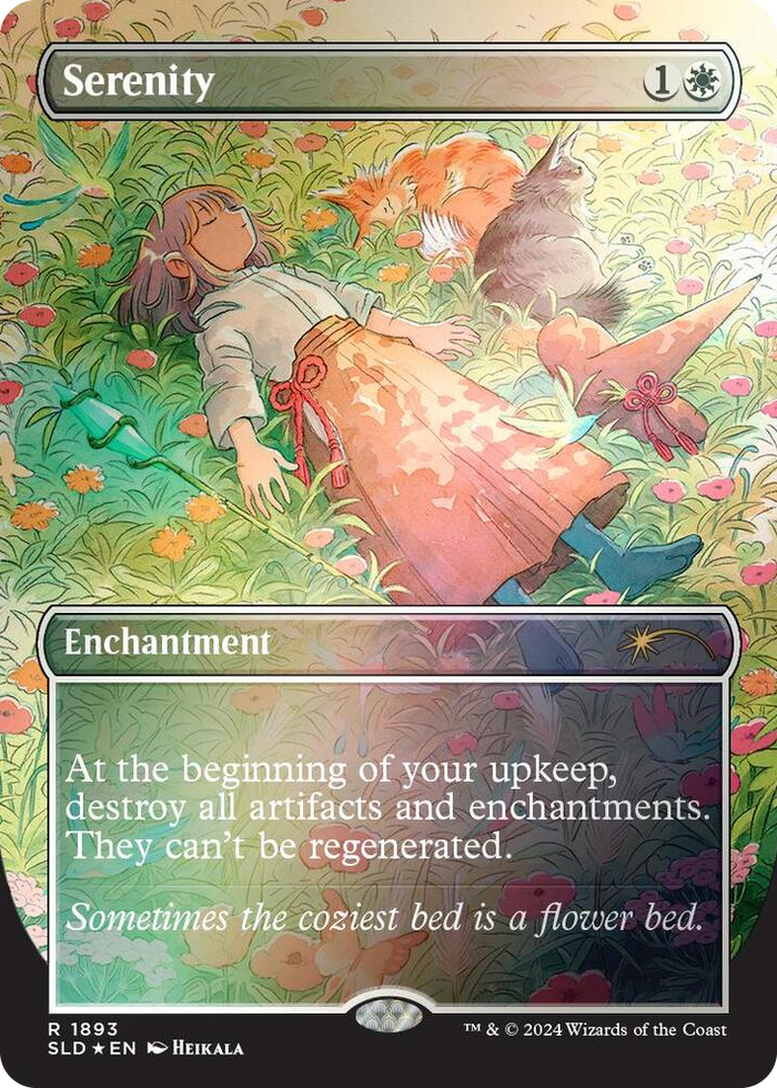 Serenity (Rainbow Foil) #1893 R - Secret Lair Drop Series Pokemon card