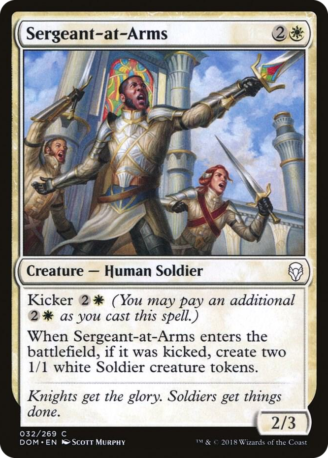 0032 Sergeant-at-Arms C Dominaria