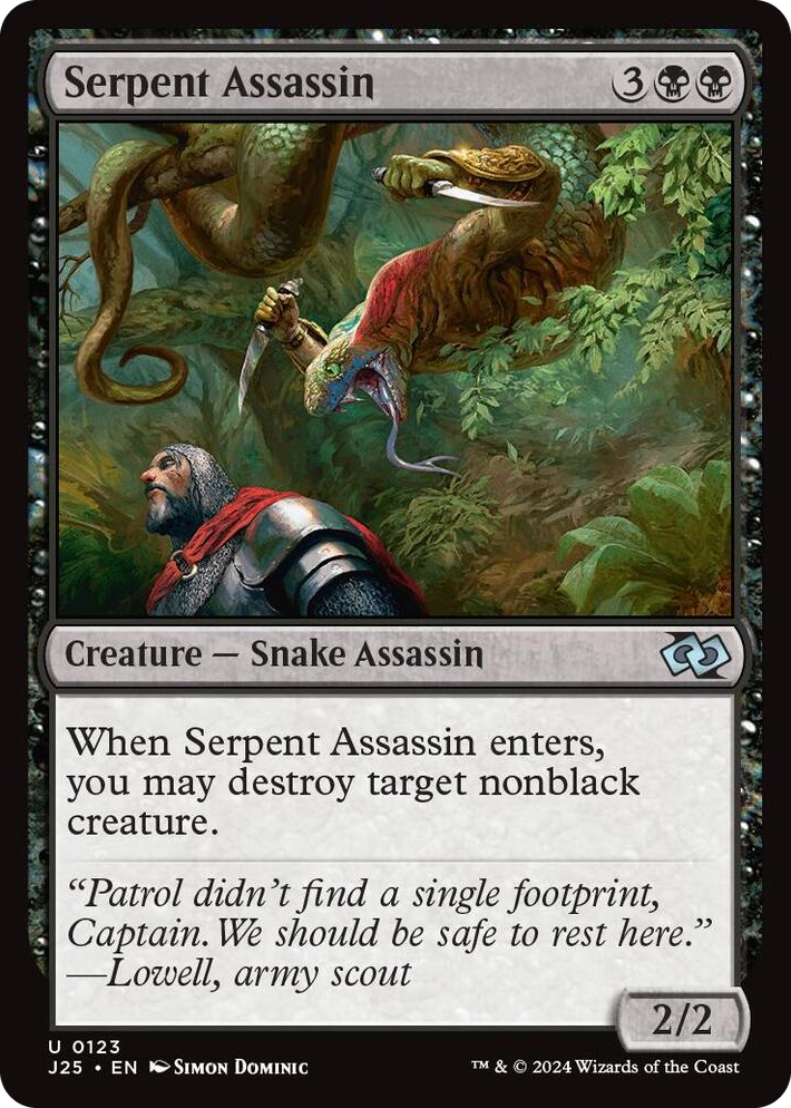 0123 Serpent Assassin U Foundations Jumpstart