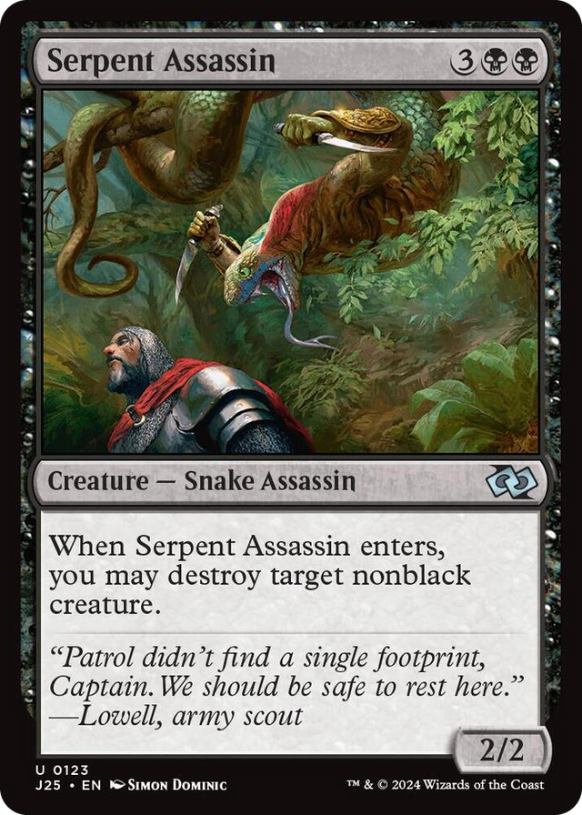0123 Serpent Assassin U Foundations Jumpstart