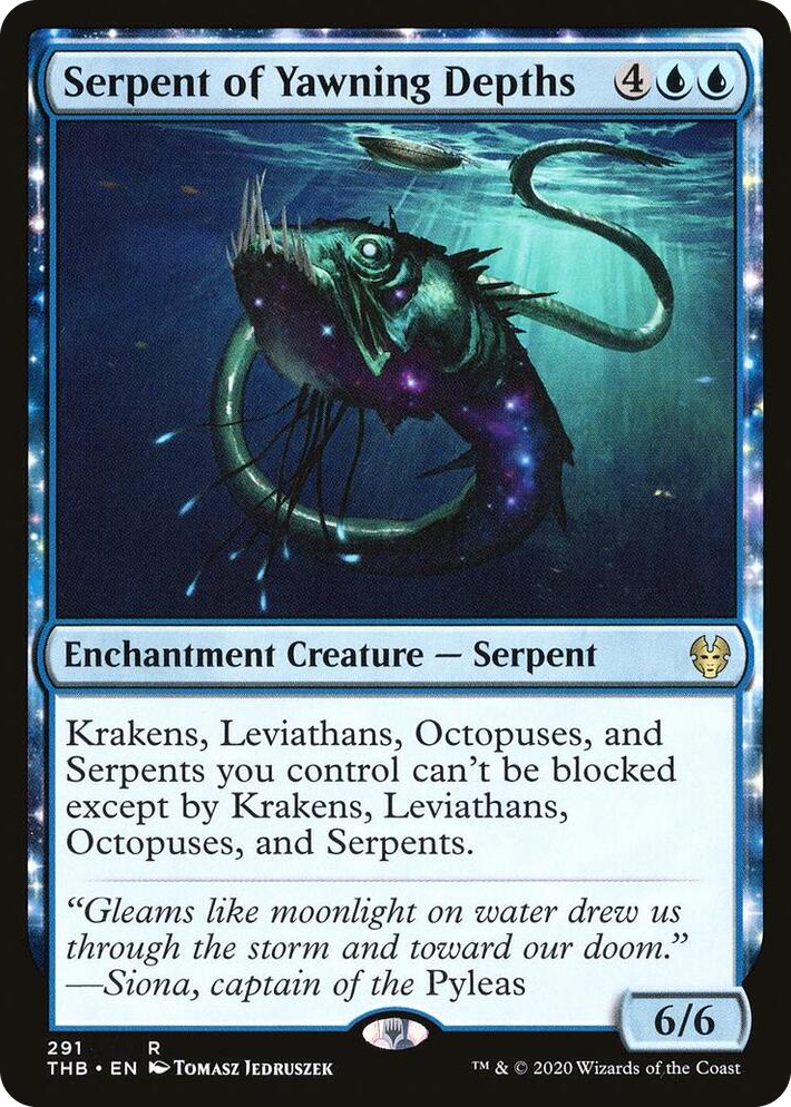 0291 Serpent of Yawning Depths R Theros Beyond Death