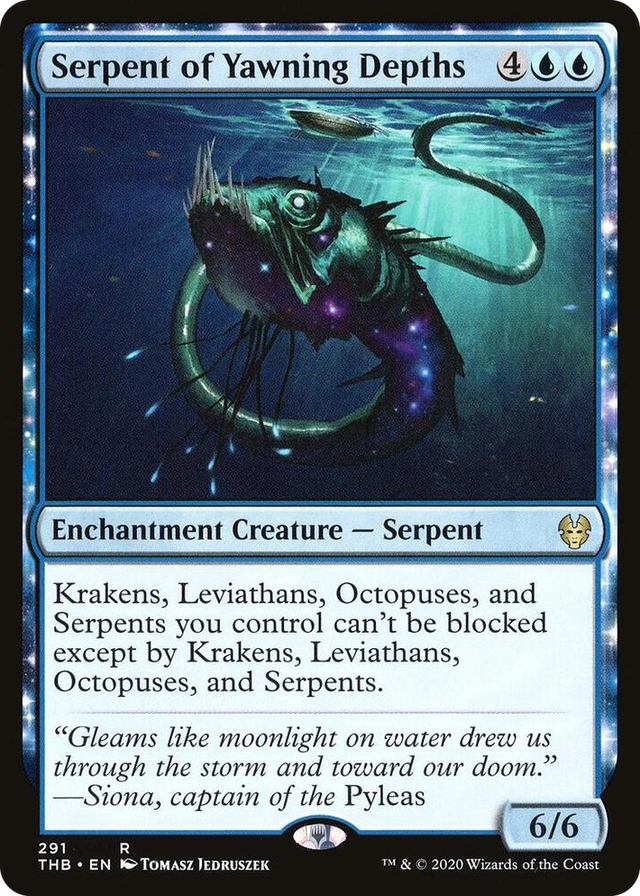 0291 Serpent of Yawning Depths R Theros Beyond Death
