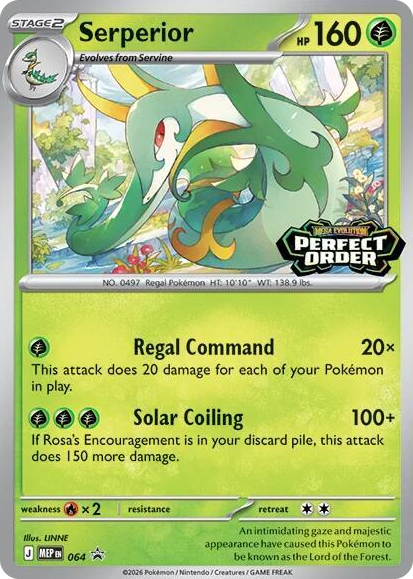 0064 Serperior - 064 Promo Mega Evolution Promo