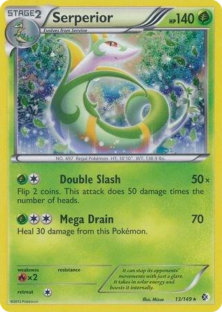 0013 Serperior - 13/149 (Cosmos Holo) Promo Blister Exclusives