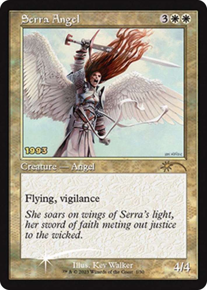 0001 Serra Angel P 30th Anniversary Promos