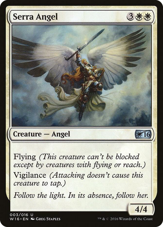 0003 Serra Angel U Welcome Deck 2016