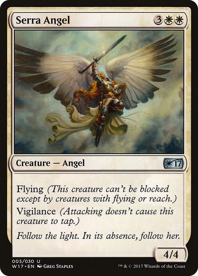0003 Serra Angel U Welcome Deck 2017