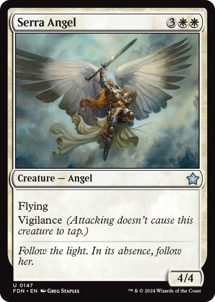 0147 Serra Angel (0147) U Foundations