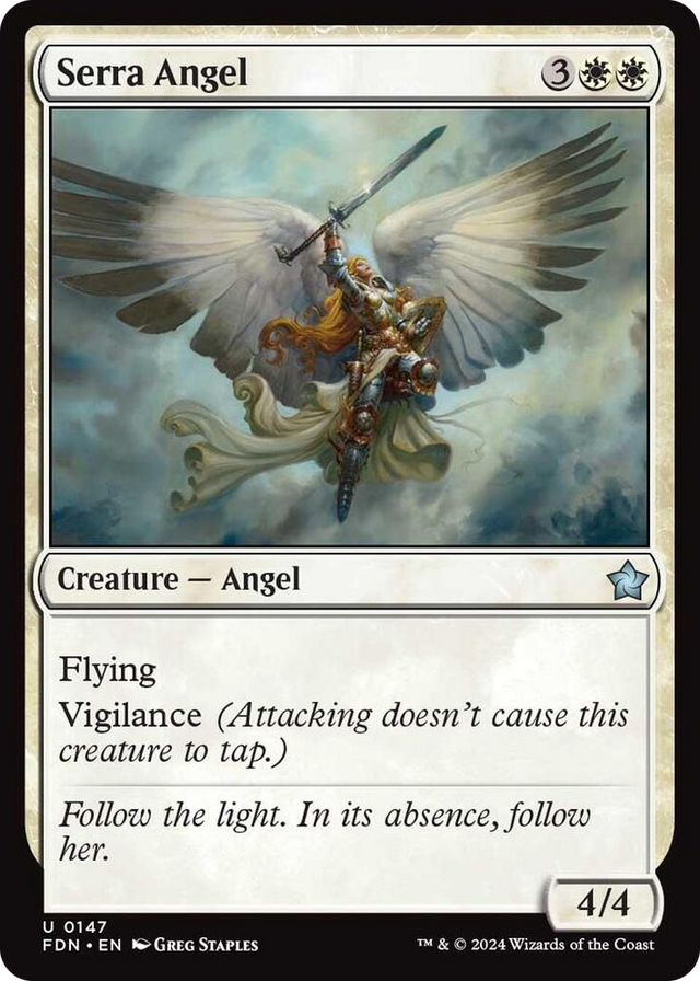 0147 Serra Angel (0147) U Foundations