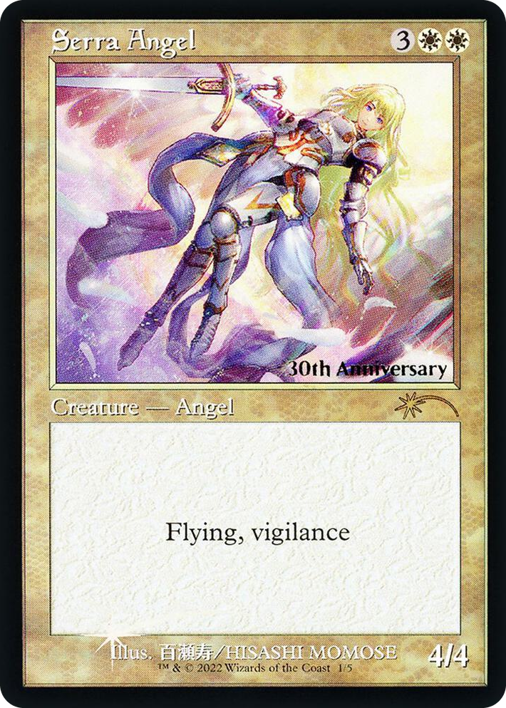 0001 Serra Angel (Retro Frame) P 30th Anniversary Promos
