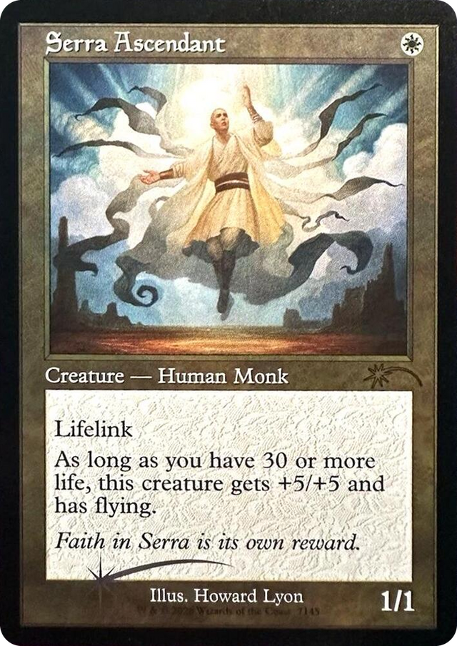 7145 Serra Ascendant (Retro Frame) R Secret Lair Drop Series