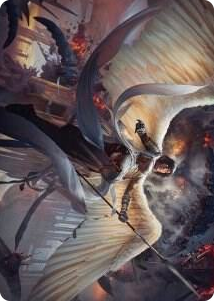 0007 Serra Faithkeeper Art Card S Art Series: March of the Machine