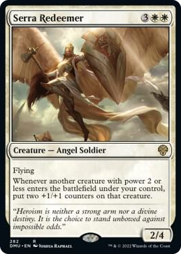 0282 Serra Redeemer R Dominaria United
