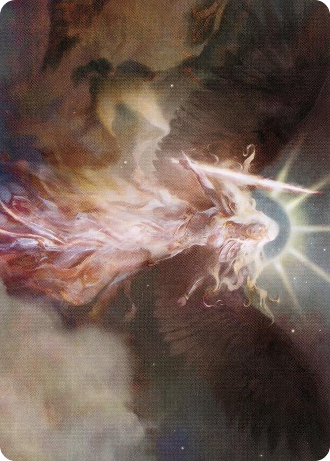 0008 Serra's Emissary Art Card S Art Series: Modern Horizons 2