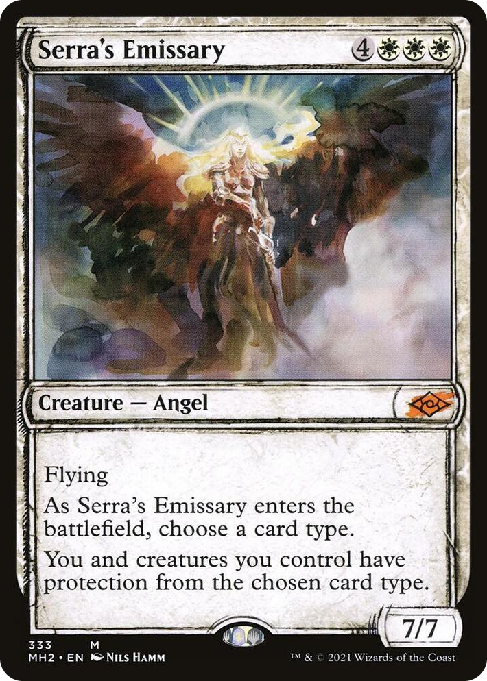 0333 Serra's Emissary (Showcase) M Modern Horizons 2